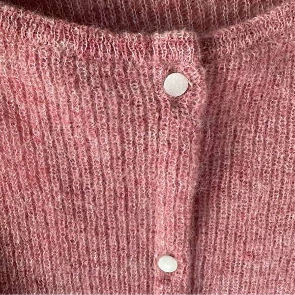 NWT SEZANE Gaspard Rosewood Pink Cardigan SZ XXXL - Picture 5 of 6